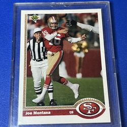 1991 UPPERDECK JOE MONTANA # 1
