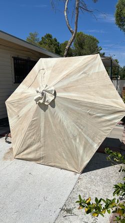 Large Outdoor Patio Umbrella Canopy