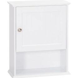  Bathroom Cabinet Wall Mounted with Single Door