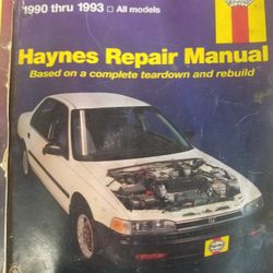 Honda Accord Repair manual 