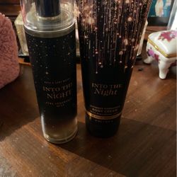Bath And Body Works Into The Night Set