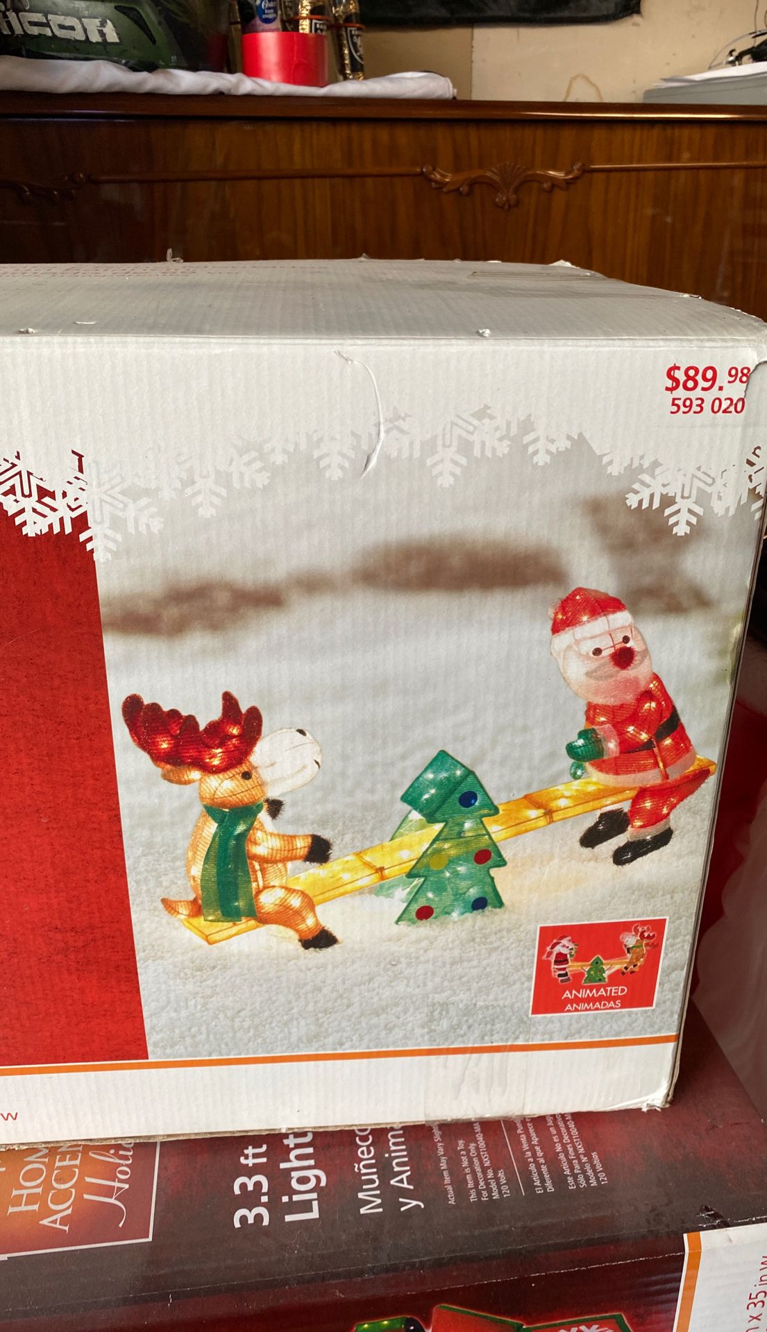 Christmas decor $60 both