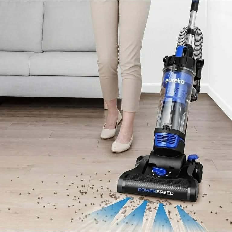 Eureka PowerSpeed Lightweight Powerful Pet Upright Vacuum Cleaner, for Carpet and Hard Floor