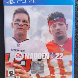 EA Sports Madden NFL 22 - PS4 Game - New Not-Opened Still Sealed - See Photos
