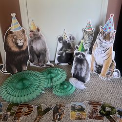Free Birthday Decorations in Orange