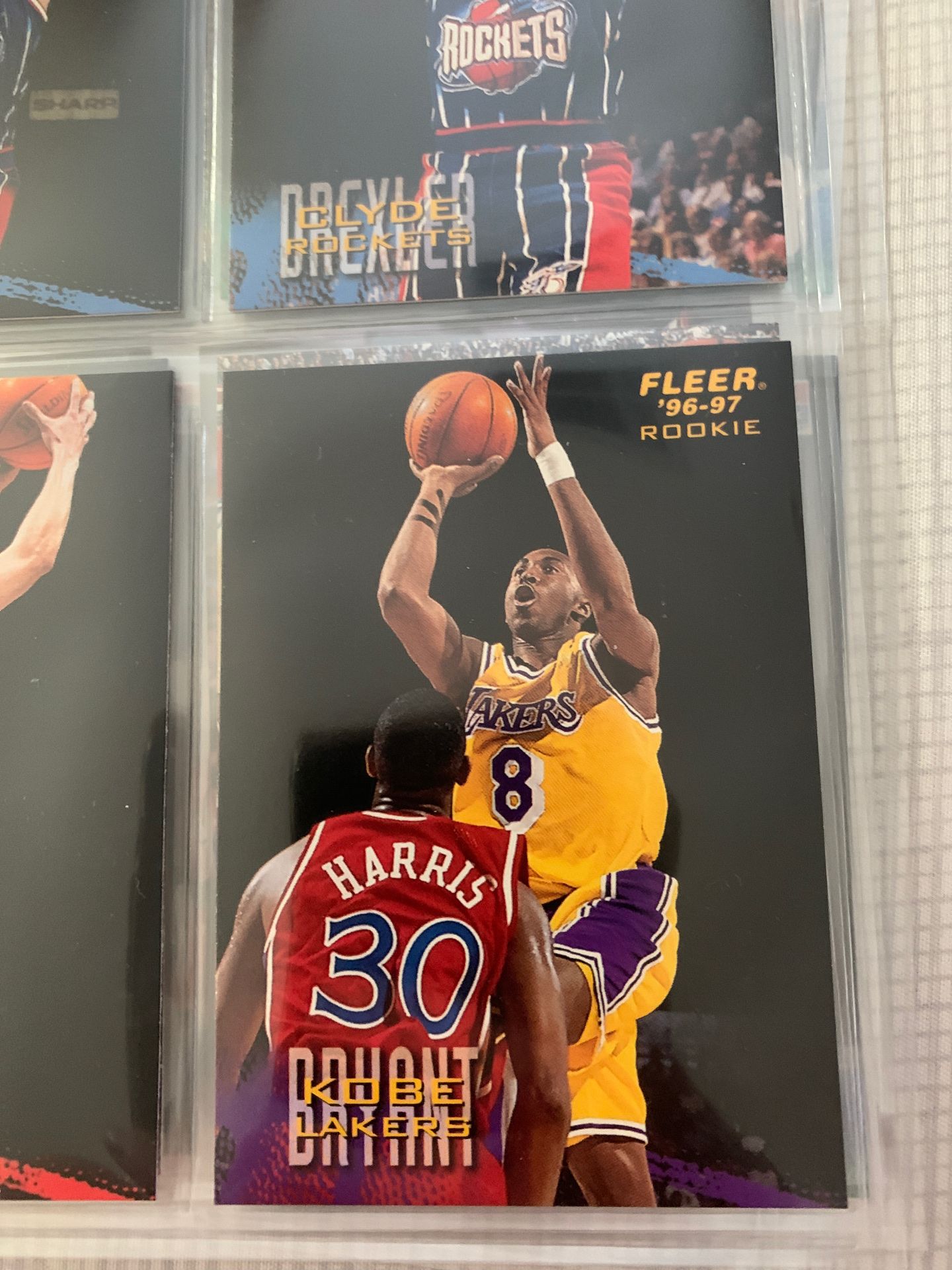Fleer 96-97 50 Card Set Kobe Bryant Rookie