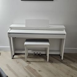 Kawai CN201 Satin White - Beautiful Piano – Excellent Condition – 10 Months Old