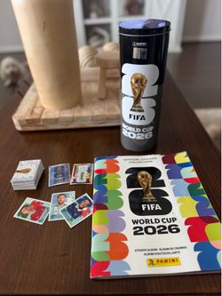 WORLD CUP 2026 ALBUM ⚽ WITH 155 STICKERS includes CR7, MESSI & MBAPPE