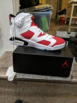 Air Jordan Retro 6 Carmine Colorway 