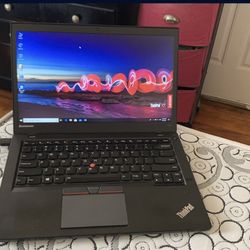 “LENOVO T450” Powerful laptop Intel core (TM) i5-5300U CPU @ 2.40 GHz 2.50 GHz ,  16 GB RAM,256 SSD with fully installed/ licensed Windows 10 