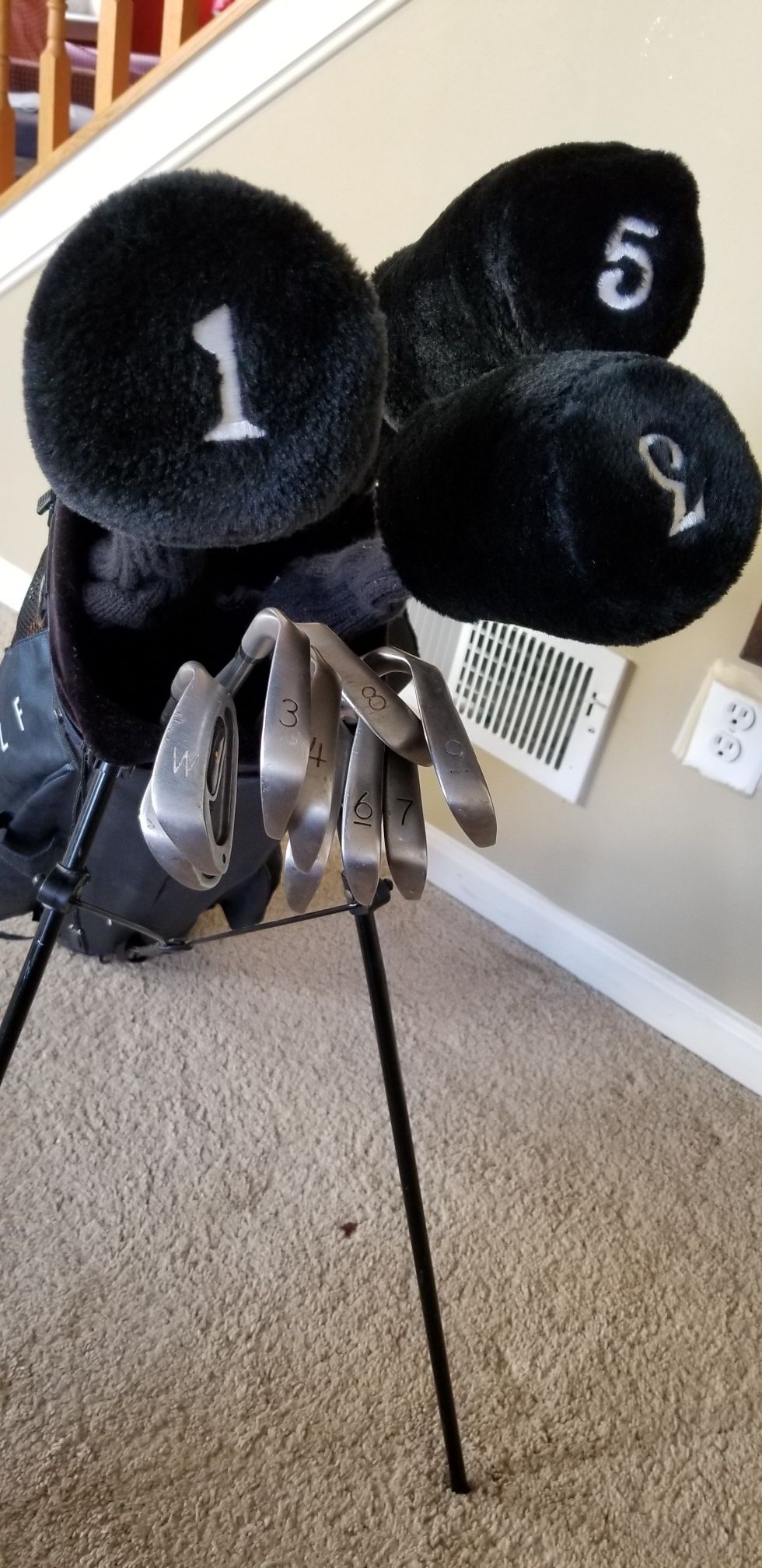 Nike golf set, golf clubs different brands