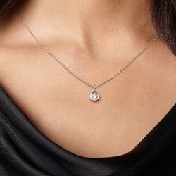 Pandora Infinite Sterling Silver Lab-grown Diamond Pendant Necklace