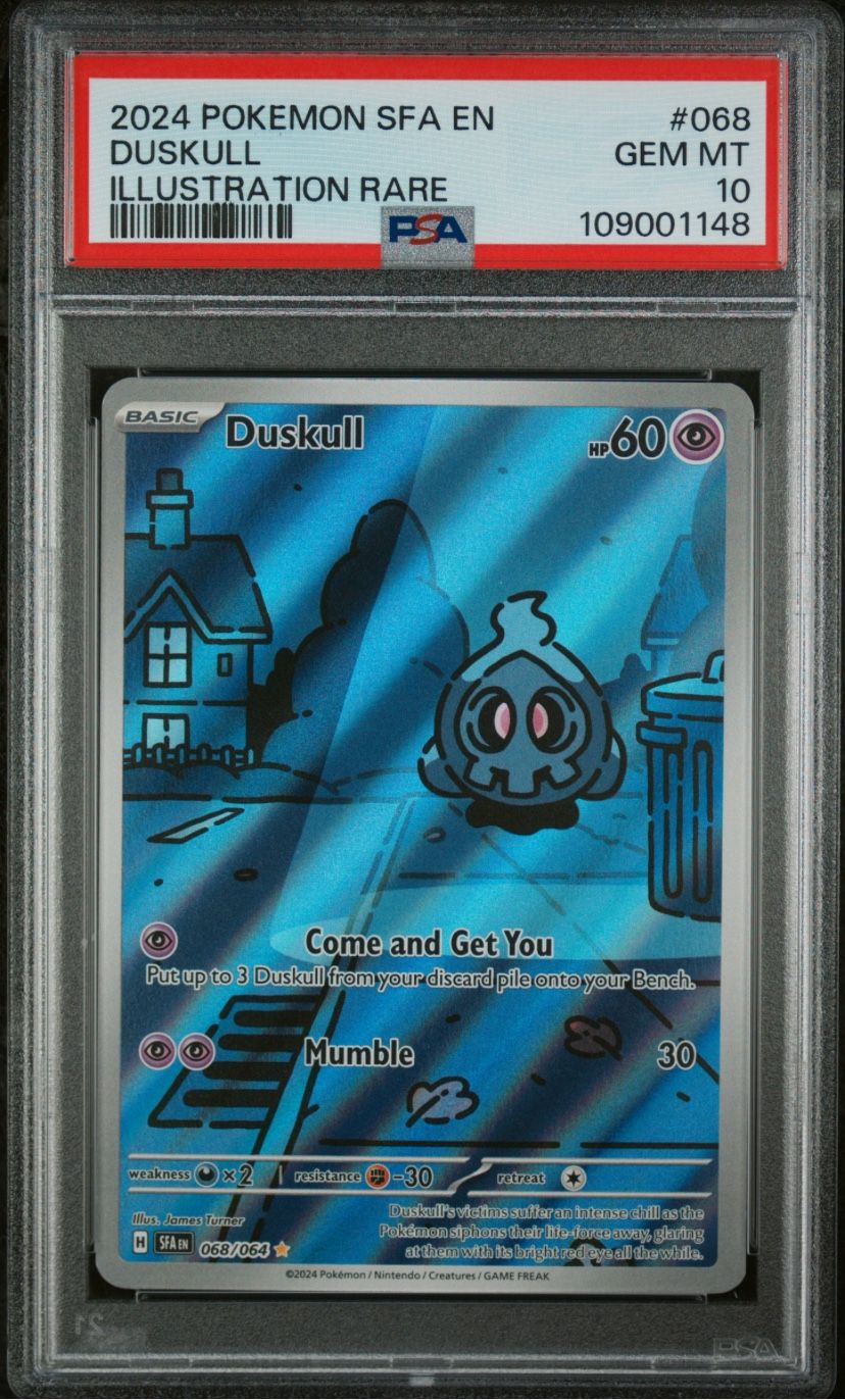Duskull 068/064 PSA 10 Shrouded Fable