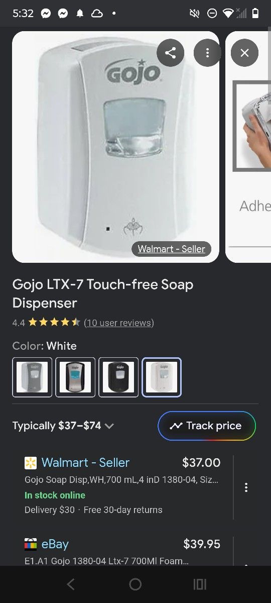 Gojo Hand Soap/Sanitizer Dispenser