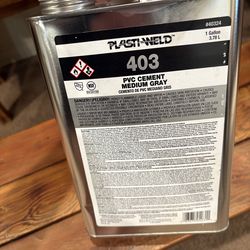 PVC Glue cement gray