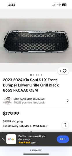 2023 Kia Soul Lx Grille