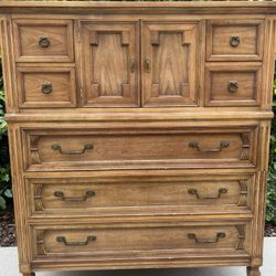 Mid Century Dresser/Tallboy/Armoire