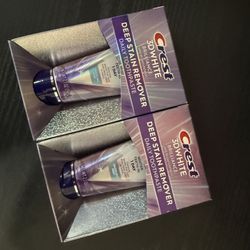 Crest 3DWhite Brilliance Deep Stain Remover Dazzling Mint Toothpaste - 2.1oz Bundle 