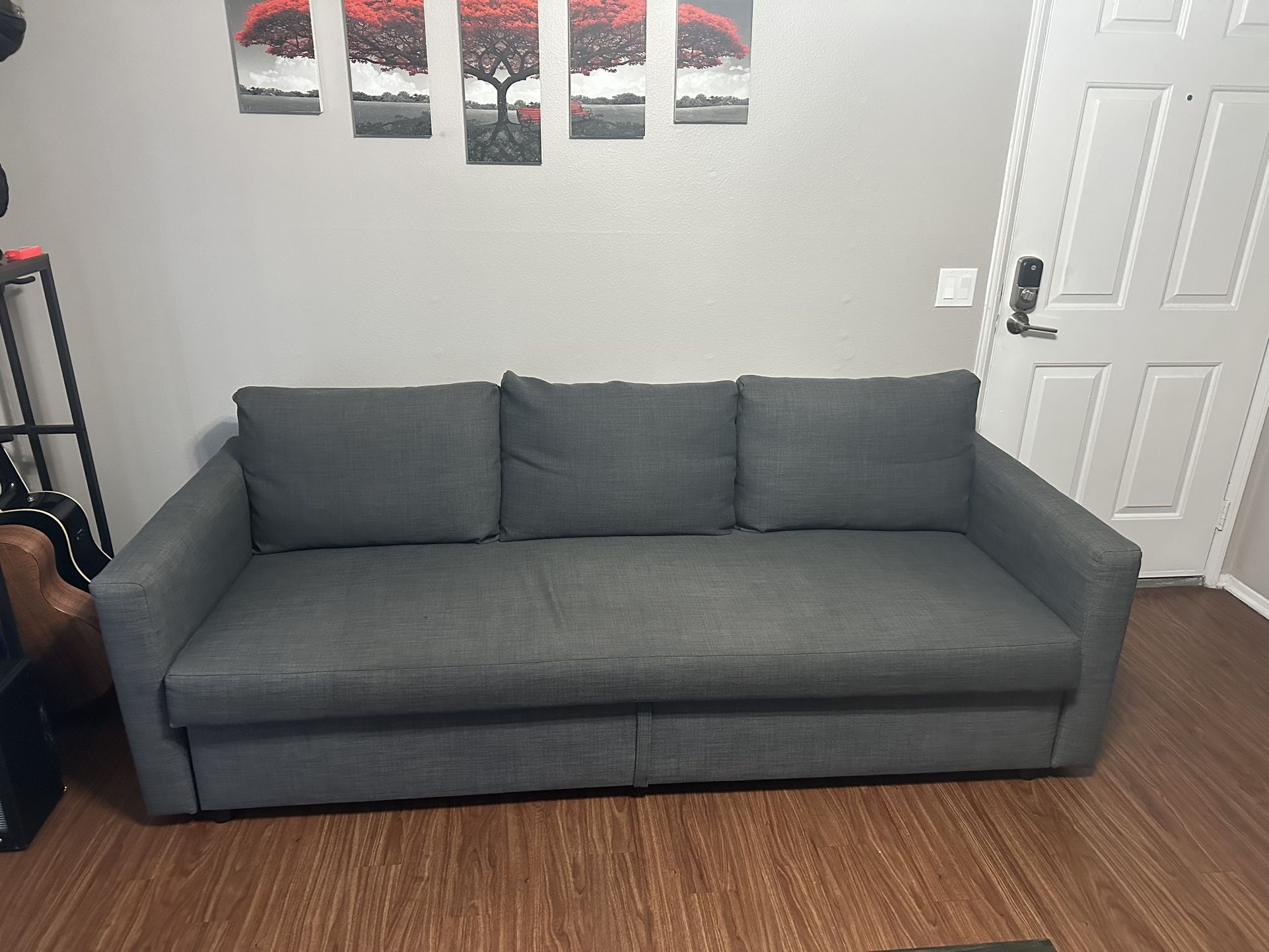 Grey Couch/Bed