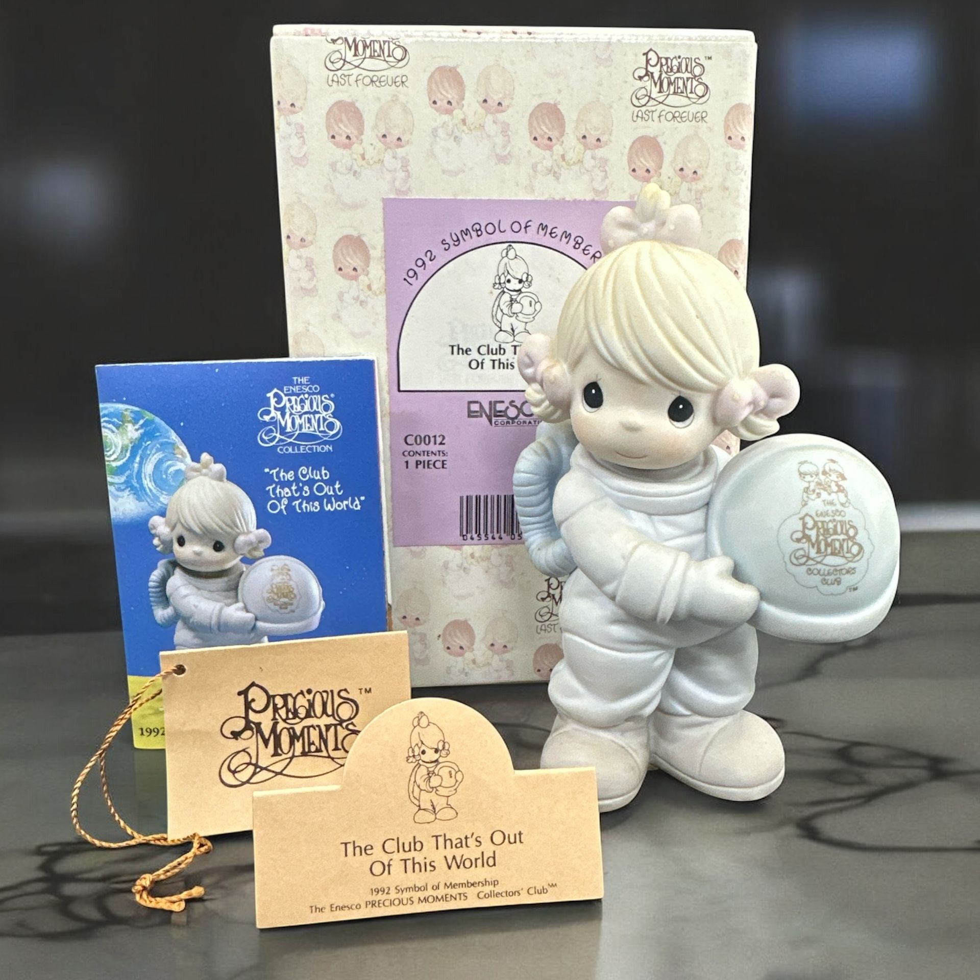 Enesco 1991 Precious Moments The Club That's Out Of This World C0012