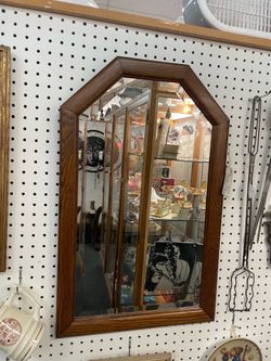 Wall Mirror Wood 17x27