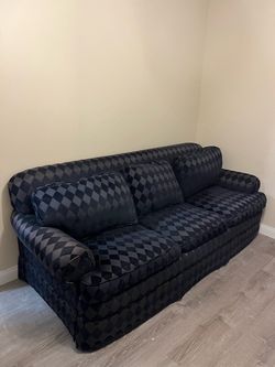Black sleeper couch