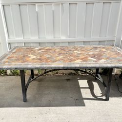 Large Heavy Duty Outdoor Patio Table 