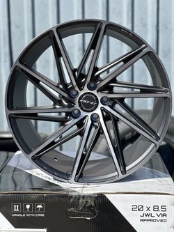 new 20 inch staggered wheels and tires