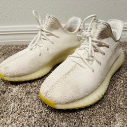 Adidas Yeezy Men 9.5 white (almost New) Lake Wales 