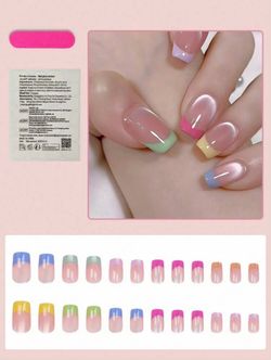 Colorful nails