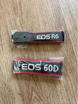 Canon r6 and 60d neck straps
