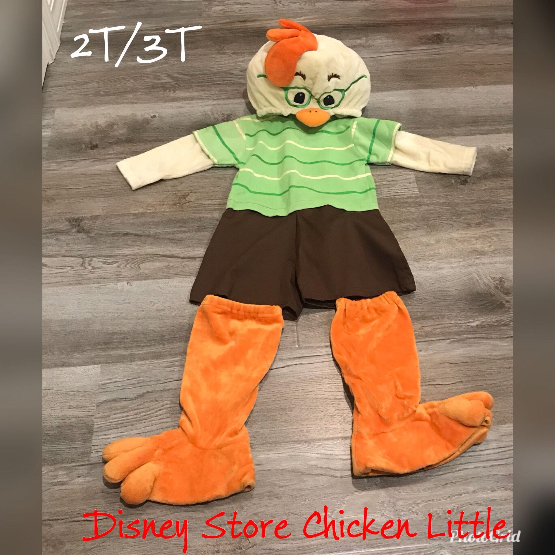Rare Disney Store Chicken Little plush costume