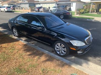 2008 MERCEDES-BENZ S550 BLACK