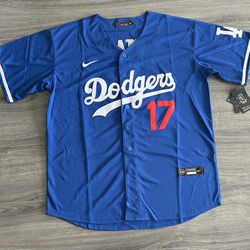 Los Angeles Dodgers Blue Ohtani Jersey 