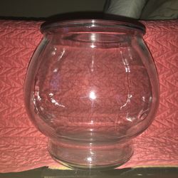 Large Glass Bowl / Fish Bowl