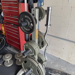 Fitness Weight Plates And Bars