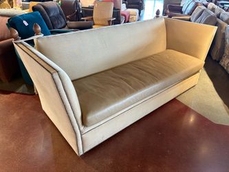 Knole Style Sofa in Dark Gold