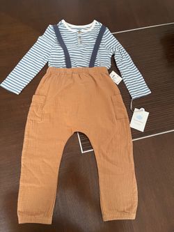New 24 mo. toddler set, 2 pc.
