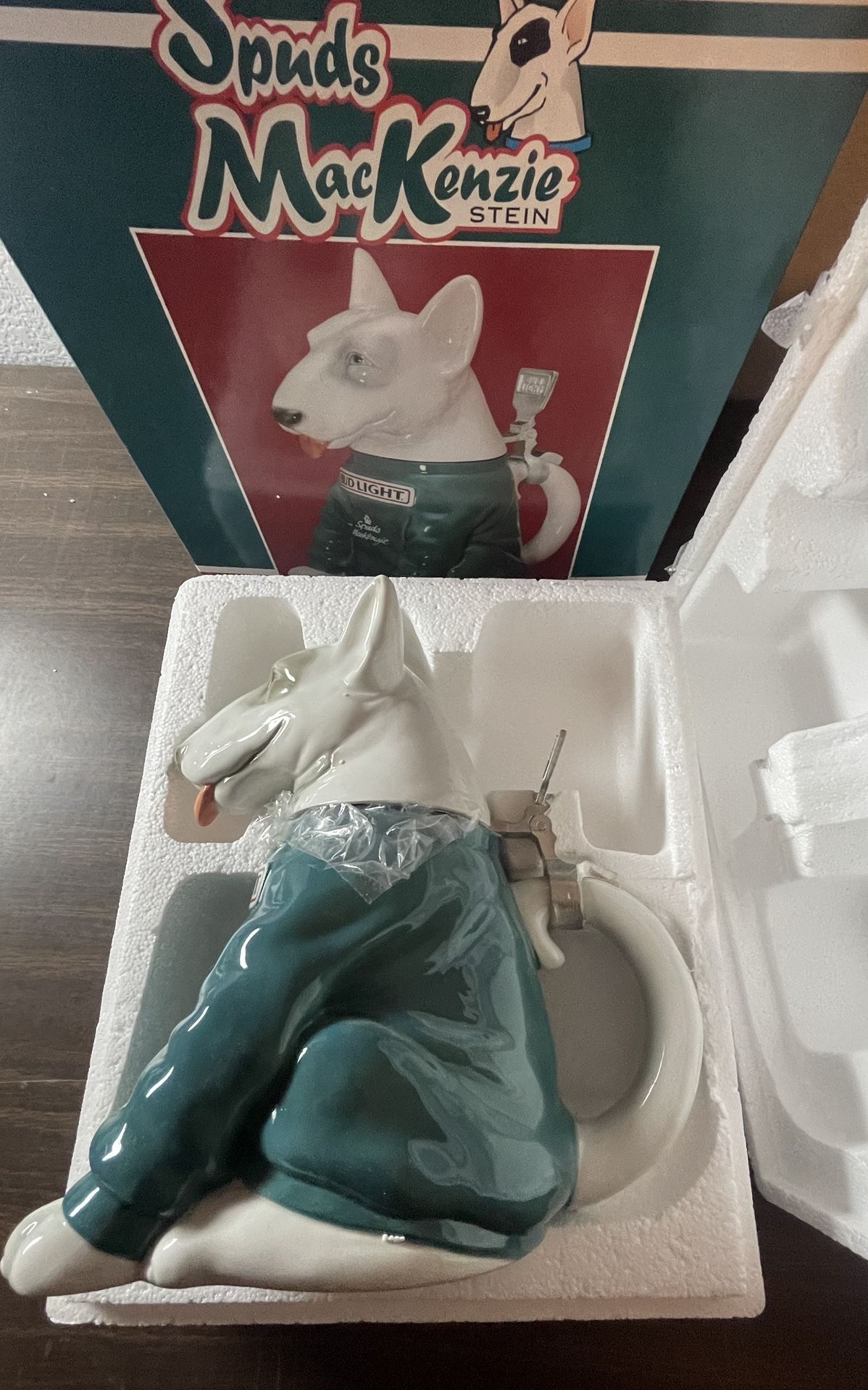 Spuds MacKenzie 2000 Bud Light Beer Stein CS445 Limited Edition #1036/10000 New
