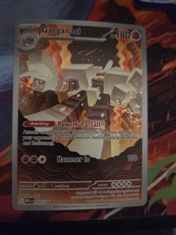 Pokemon Garganacl 147 Mega Evolution