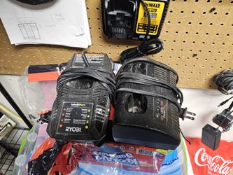 2 Ryobi Chargers