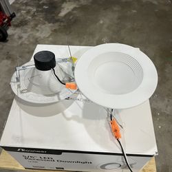 7 Pack 5/6” LED Recessed Downlight 5000K