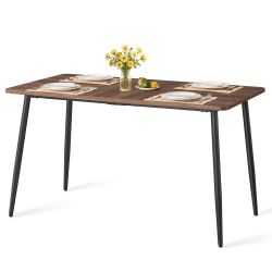 Dining Table for 4-6 People, Modern Kitchen Table