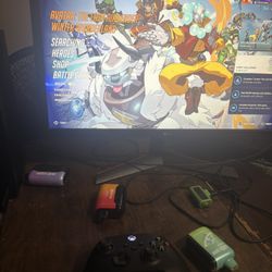 Xbox One Series X, LG Gaming Monitor, Astro A20 Headset