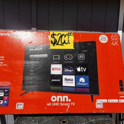 Onn.4K UHD Smart TV Roku TV
