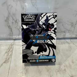 Pokemon Scarlet & Violet Black Bolt Booster Bundle