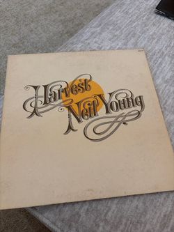Neil Young Harvest Vinyl LP Gatefold 1978 Reprise MSK 2277 w/ Lyric Insert VG+