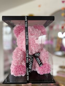 Rose Teddy Bear Flower Bear with 600+ Artificial Roses 🌹 