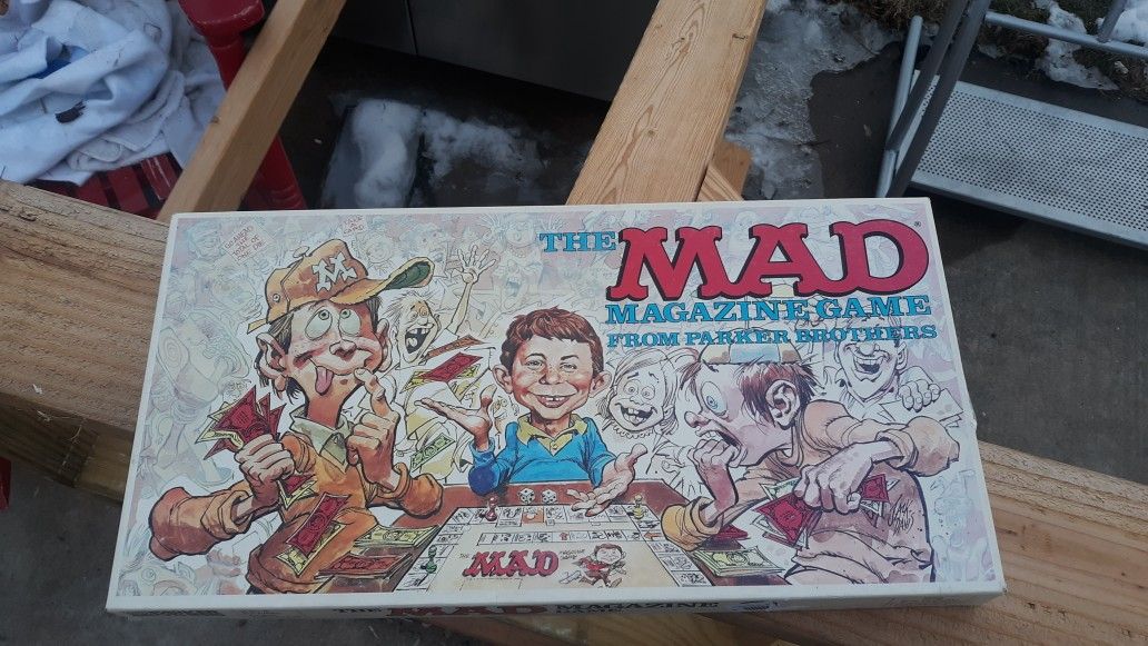 Vintage Mad Magazine board game