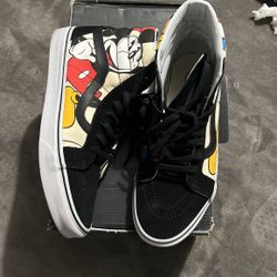 Men’s High Top Mickey Mouse Vans